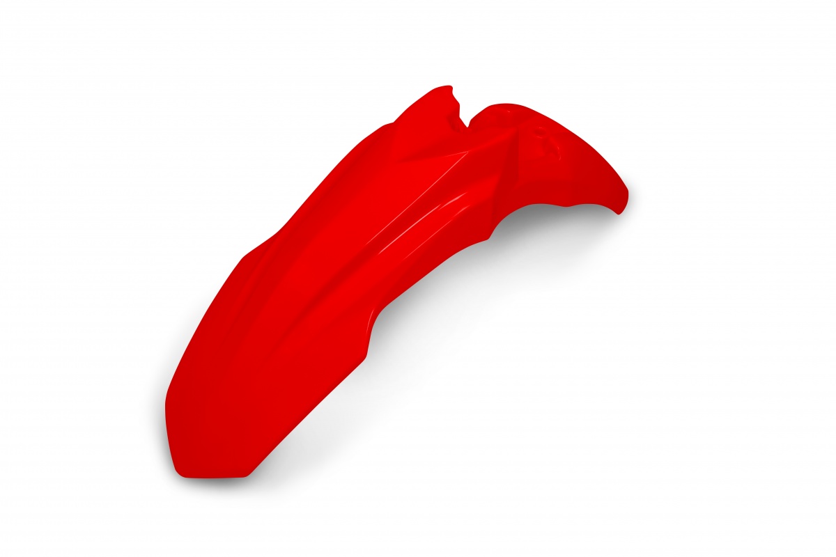 Parafanghi Anteriori rosso per Honda CRF 110F (2019-25) - PLASTICHE REPLICA - HO04698-070 - Ufo Plast