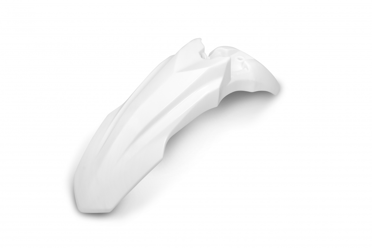 Parafanghi Anteriori bianco per Honda CRF 110F (2019-25) - PLASTICHE REPLICA - HO04698-041 - Ufo Plast