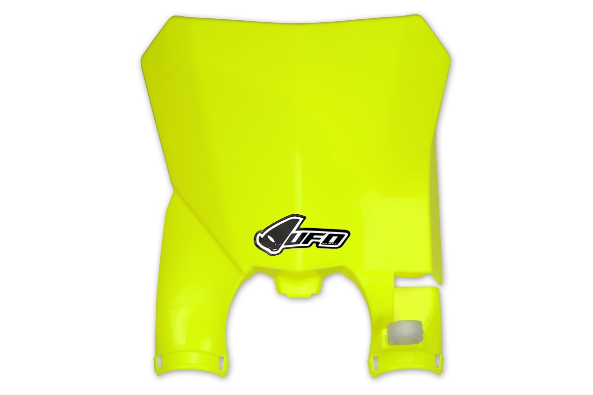 Front number plate / Stadium - neon yellow - Honda - REPLICA PLASTICS - HO04679-DFLU - UFO Plast