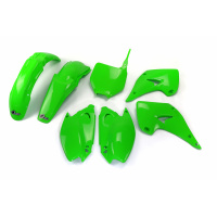 Plastic kit Kawasaki - green - REPLICA PLASTICS - KAKIT201-026 - UFO Plast