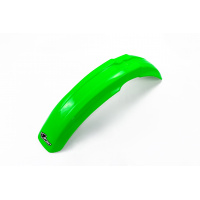 Parafanghi Anteriori verde fluoro per Kawasaki KX 125 (1993-02) - KX 250 (1993-02) - KX 500 (1993-02) - KDX 200 (1990-98) - P...