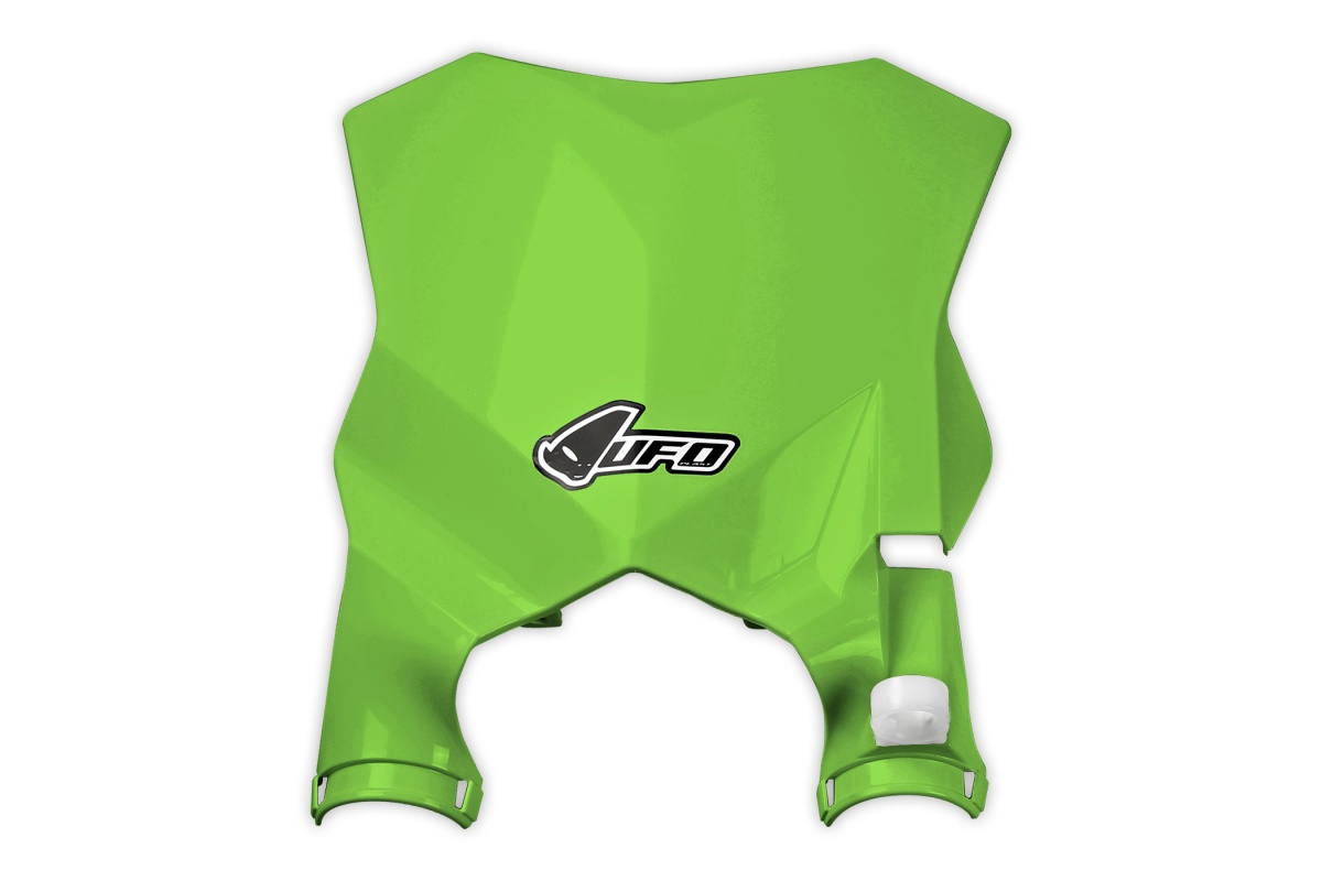 Front Number Plate green - Ufo Plast - Ufo Plast Italia