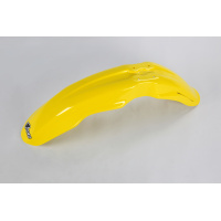 Parafanghi Anteriori giallo per Suzuki RM 125 (2001-25) - RM 250 (2001-25) - PLASTICHE REPLICA - SU03985-101 - Ufo Plast