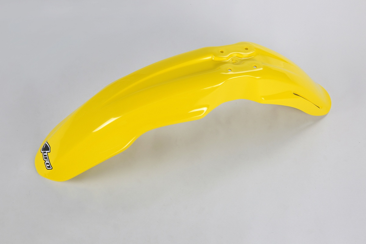 Parafanghi Anteriori giallo per Suzuki RM 125 (2001-25) - RM 250 (2001-25) - PLASTICHE REPLICA - SU03985-101 - Ufo Plast