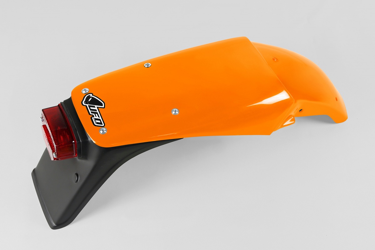 Parafango posteriore / Con portatarga - arancio - Ktm - PLASTICHE REPLICA - KT03027-126 - UFO Plast