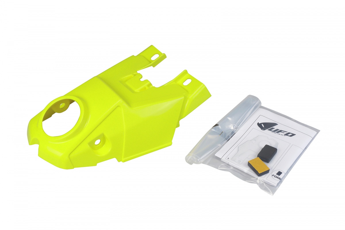 giallo fluoro per Suzuki RMZ 250 (2019-25) - RMZ 450 (2018-25) - PLASTICHE REPLICA - SU04949-DFLU - Ufo Plast