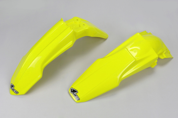 Kit parafanghi - giallo fluo - Suzuki - PLASTICHE REPLICA - SUFK414-DFLU - UFO Plast