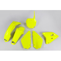 Plastic kit / Restyling Suzuki - neon yellow - REPLICA PLASTICS - SUKIT405K-DFLU - UFO Plast