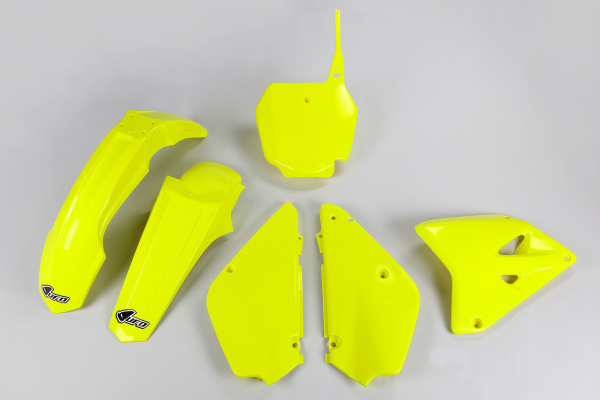 Plastic kit / Restyling Suzuki - neon yellow - REPLICA PLASTICS - SUKIT405K-DFLU - UFO Plast