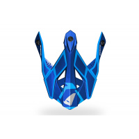 Visor for motocross Intrepid helmet blue - Helmet spare parts - HR140 - UFO Plast