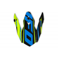 frontino casco motocross Onyx nos giallo, blu e nero - Ricambi caschi - HR112 - Ufo Plast