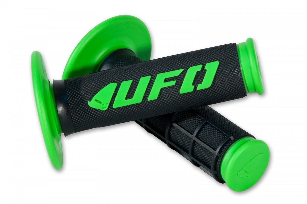 Manopole motocross Challenger verde - Ufo Plast