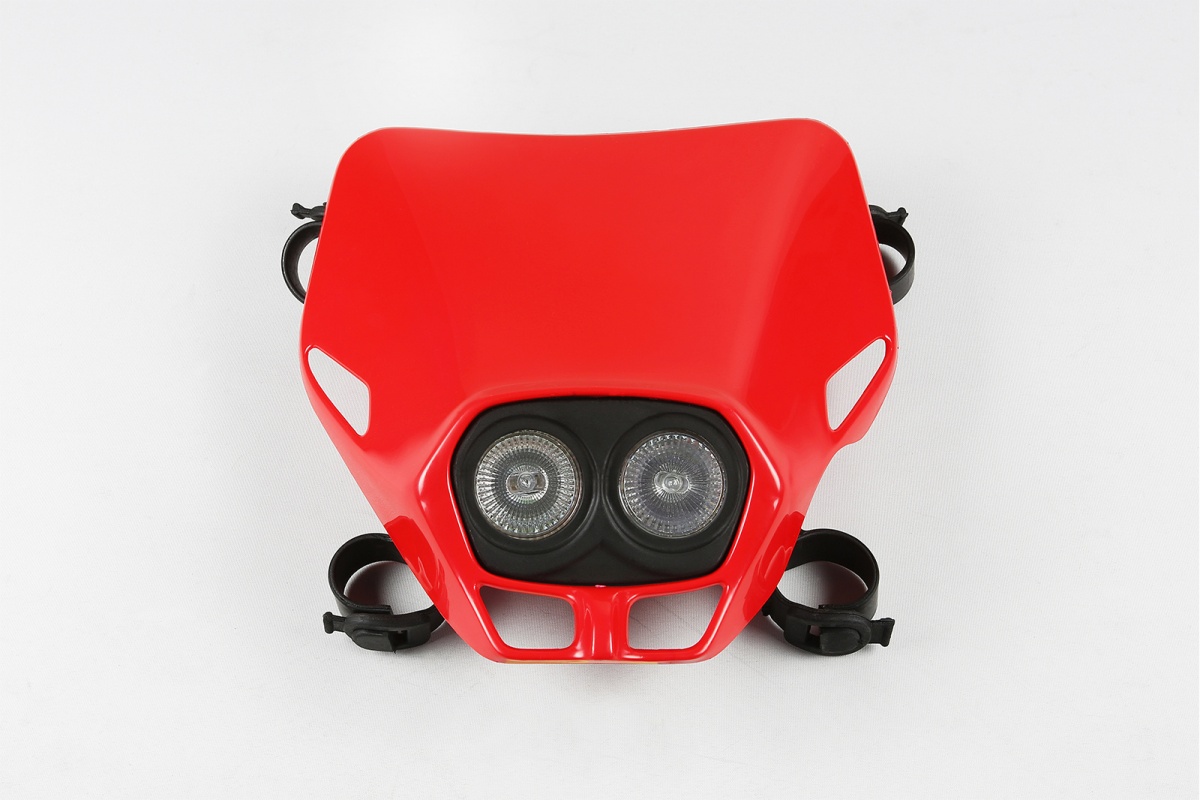 Portafaro motocross Firefly Twins rosso - Portafari - PF01700-070 - Ufo Plast