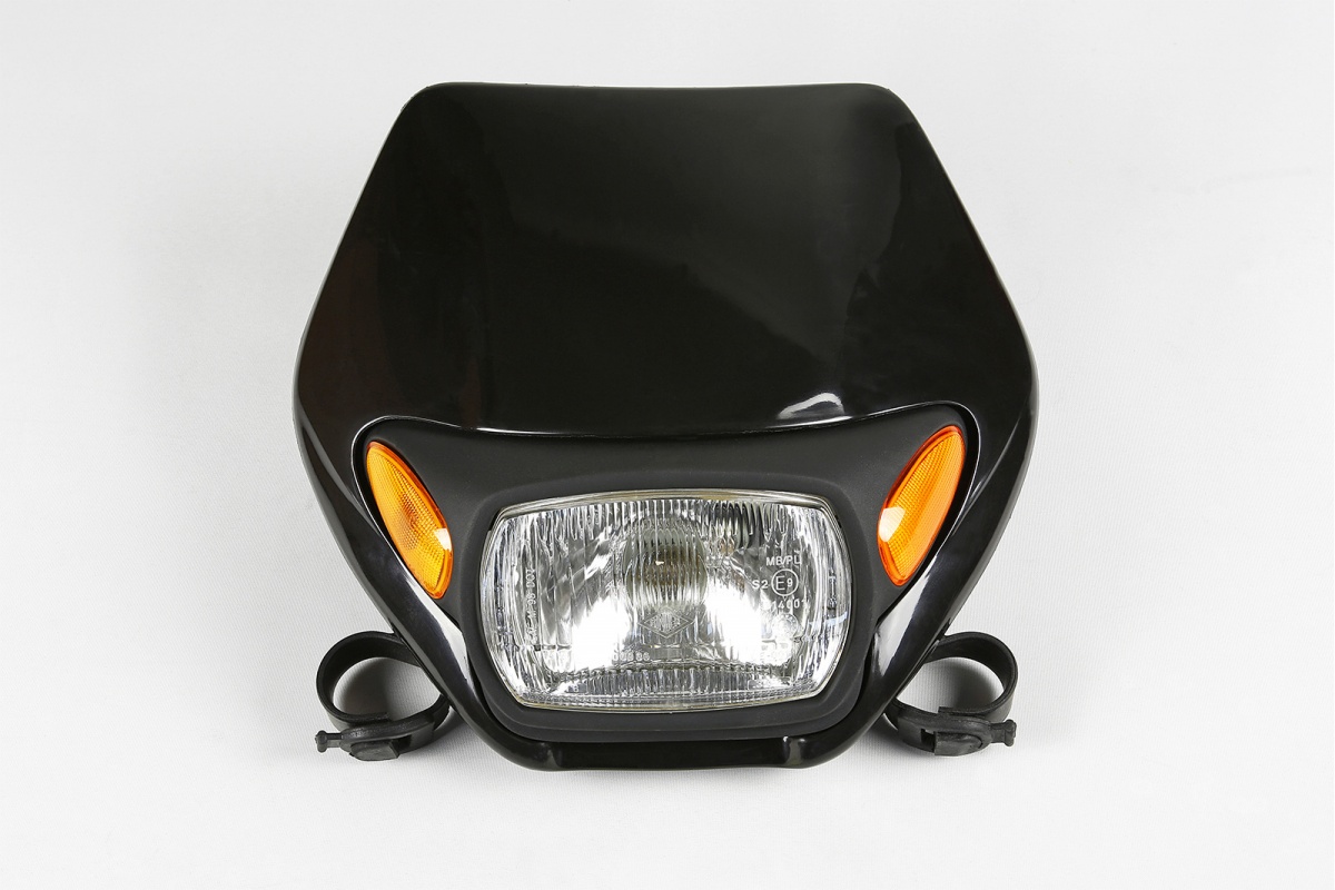 Motocross Oregon headlight black - UFO Plast