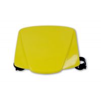 Replacement plastic for motocross Panther headlight upper part yellow - Headlight - PF01710-102 - UFO Plast