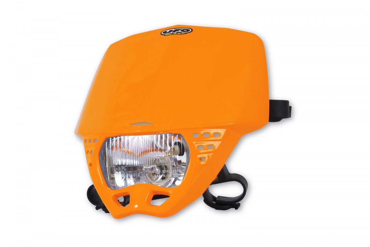 Motocross Cruiser headlight orange - Headlight - PF01707-127 - UFO Plast