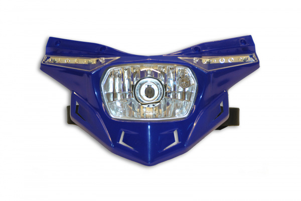 Ricambio plastica portafaro motocross Stealth parte bassa blu - Portafari - PF01714-089 - UFO Plast