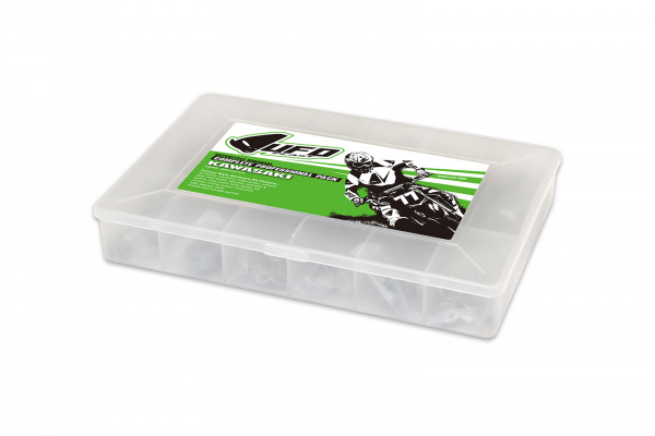 Motocross bolt kit Complete Professional Pack Kawasaki - Altri accessori - AC02303 - UFO Plast