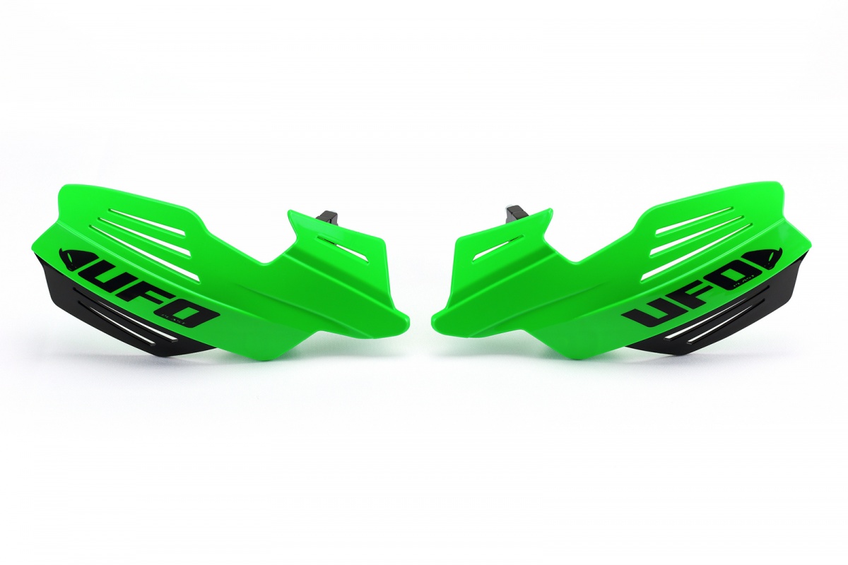 Motocross handguard Vulcan green - Handguards - PM01650-026 - Ufo Plast