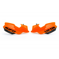 Motocross handguards Vulcan neon orange - Handguards - PM01650-FFLU - UFO Plast