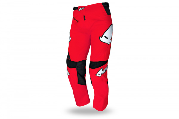 Pantaloni motocross Mizar da bambino rosso - Pantaloni - PI04437-B - UFO Plast