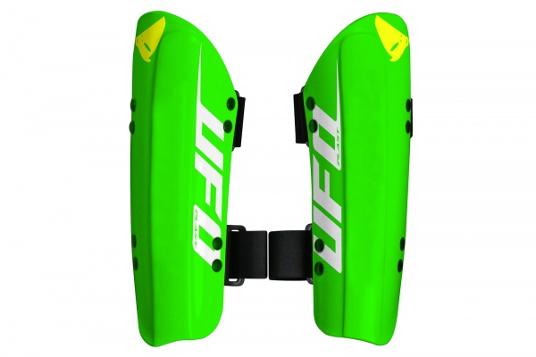 Ski and snowboard forearm protector Racing special graphic neon green - Snow - SK09176-AX - UFO Plast