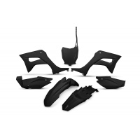 Kit Plastiche nero per Honda CRF 110F (2019-25) - PLASTICHE REPLICA - HOKIT124-001 - Ufo Plast