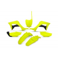 Kit Plastiche giallo fluoro per Honda CRF 110F (2019-25) - PLASTICHE REPLICA - HOKIT124-DFLU - Ufo Plast
