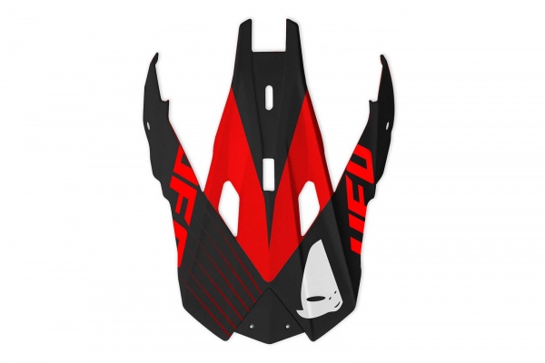 Frontino casco motocross Interceptor Red Devil - Ricambi per caschi - HR043 - UFO Plast