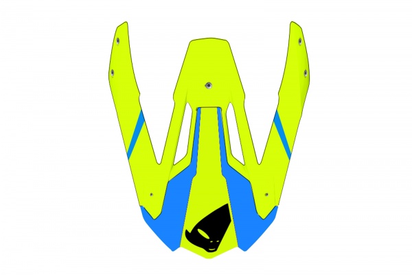 Frontino casco motocross Diamond Neon Yellow - Home - HR096 - UFO Plast