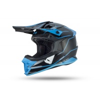 Casco motocross Intrepid nero e blu - UFO Plast