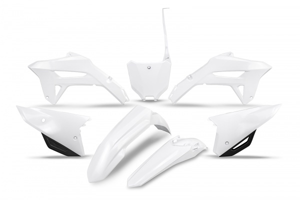 Kit Plastiche bianco per Honda CRF 250R (2022-24) - CRF 450R (2021-24) - PLASTICHE REPLICA - HOKIT125-041 - Ufo Plast