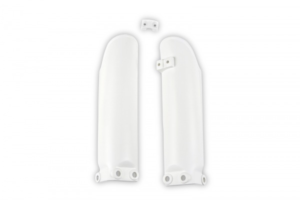 Fork slider protectors - white 041 - Gas Gas - REPLICA PLASTICS - GG07108-041 - UFO Plast