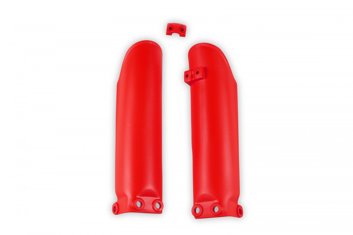 Fork Slider Protectors red for Gas Gas MC 65 (2021-25) - REPLICA PLASTICS - GG07108-062 - Ufo Plast