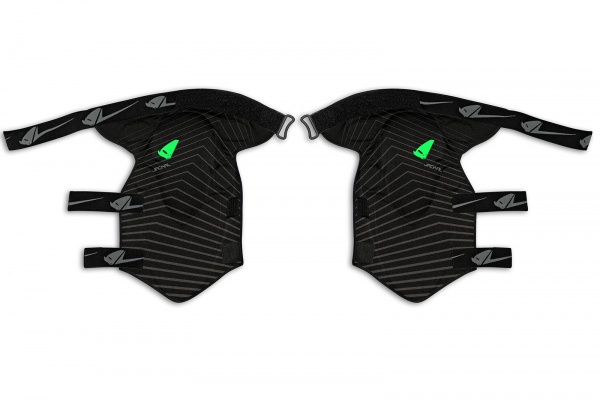 Replacement coat for e-bike Jackal knee guard black - Kneepads - GI02423-K - UFO Plast