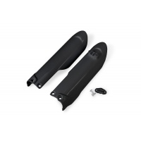 Fork Slider Protectors black for Gas Gas MC 85 (2021-25) - REPLICA PLASTICS - GG07118-001 - Ufo Plast