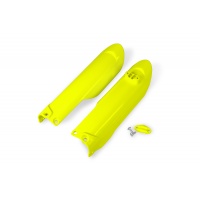 Fork slider protectors - yellow 19-21 - Husqvarna - REPLICA PLASTICS - HU04305-104 - UFO Plast