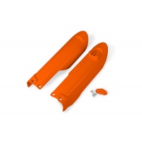 Fork slider protectors - orange 127 - Ktm - REPLICA PLASTICS - KT05007-127 - UFO Plast