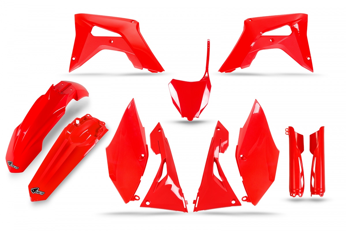 Plastic kit Honda- red - REPLICA PLASTICS - HOKIT126-111 - UFO Plast