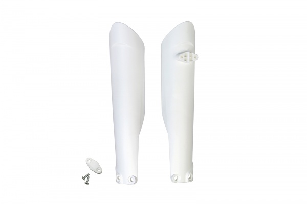 Fork slider protectors - white 20-21 - Ktm - REPLICA PLASTICS - KT04055-042 - UFO Plast
