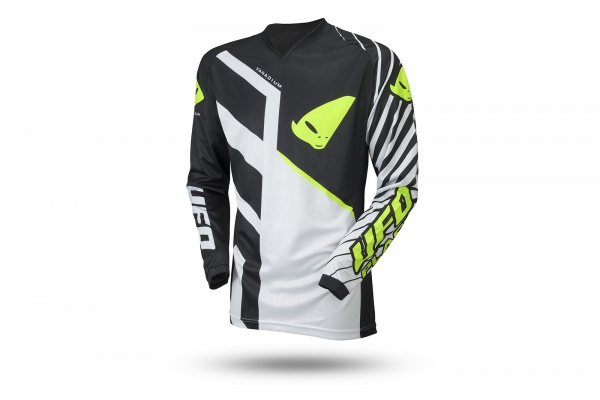 Motocross Vanadium jersey black and white - Jersey - MG04472-W - UFO Plast