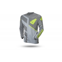 Motocross Vanadium jersey gray and neon yellow - Jersey - MG04472-E - UFO Plast