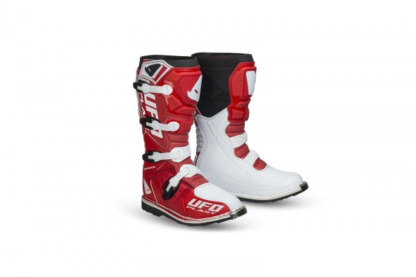 Motocross Obsidian boots red - Boots - BO006-B - UFO Plast