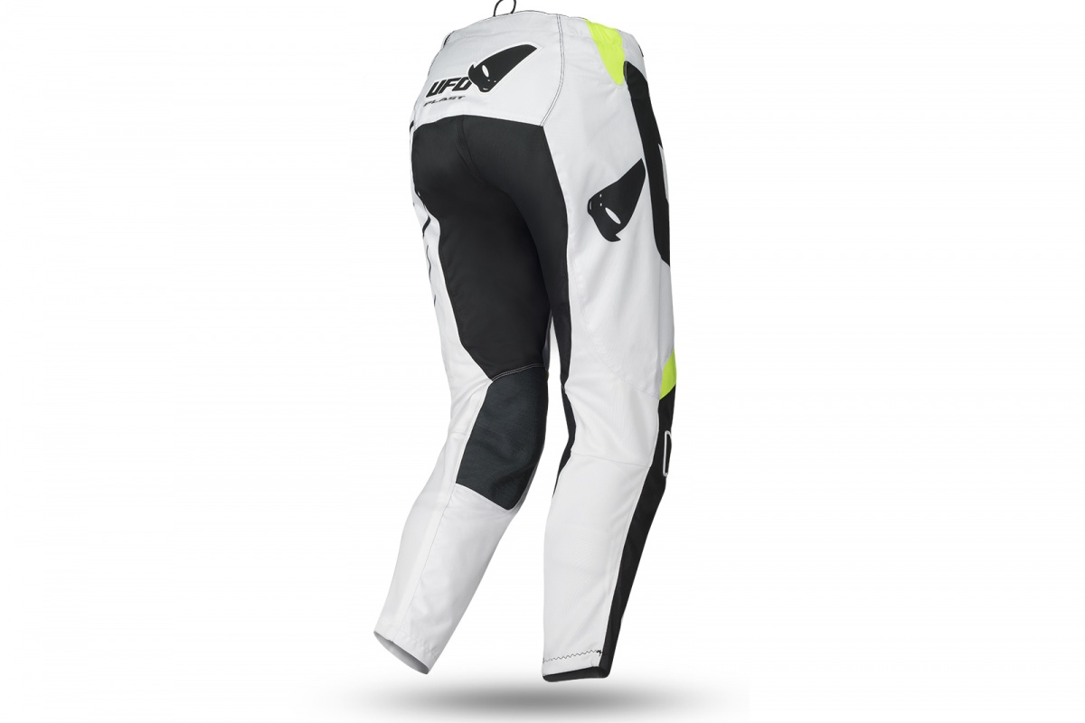 Pantaloni motocross Vanadium nero e bianco - Pantaloni - PI04471-W - UFO Plast