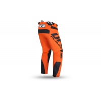 Pantaloni motocross Another Race arancione fluo e nero da bambino - ABBIGLIAMENTO - PI04484-FFLU - UFO Plast
