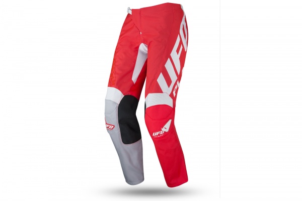 Pantaloni motocross Indium rosso fluo - Pantaloni - PI04469-BFLU - UFO Plast