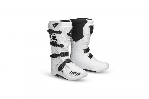Motocross Elektron boots white - Boots - BO007-W - UFO Plast