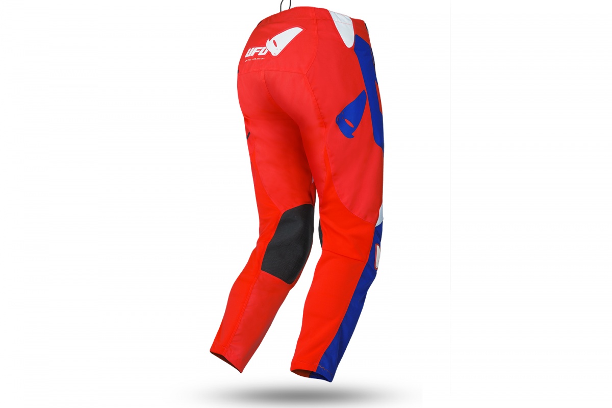 Pantaloni motocross Vanadium blu e rosso da bambino - Pantaloni - PI04473-B - UFO Plast