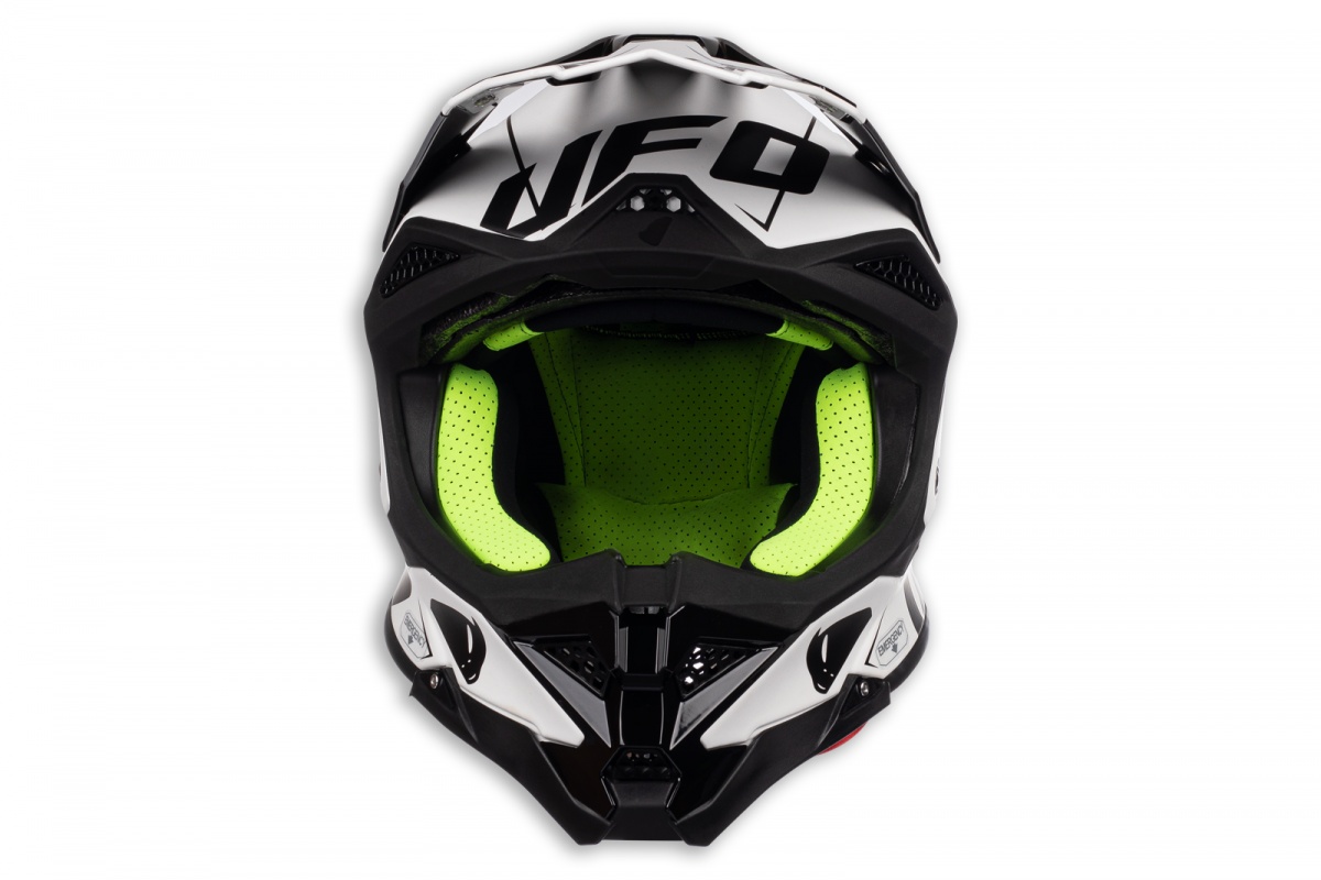 Motocross helmet Diamond limited edition black and white - NEW PRODUCTS - HE051 - UFO Plast