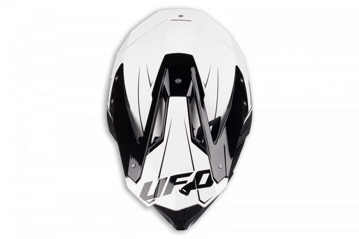 Casco motocross Diamond limited edition bianco e nero - ADULTO - HE051 - UFO Plast